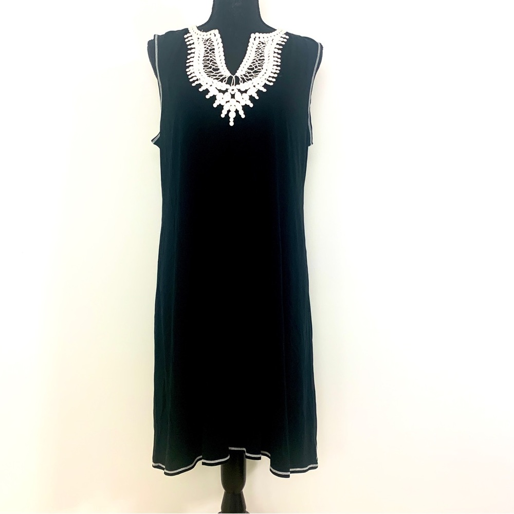Max Studio Sleeveless Lightweight Loose Fit Dress